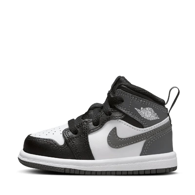 Jordan 1 Mid (TD) - Black/Iron Grey