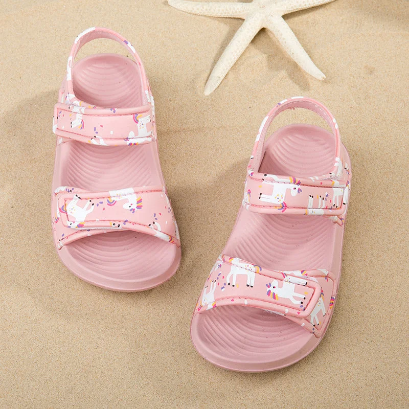 Wholesale Shoes Cute Cartoon Anti Slip EVA Kids Sandals