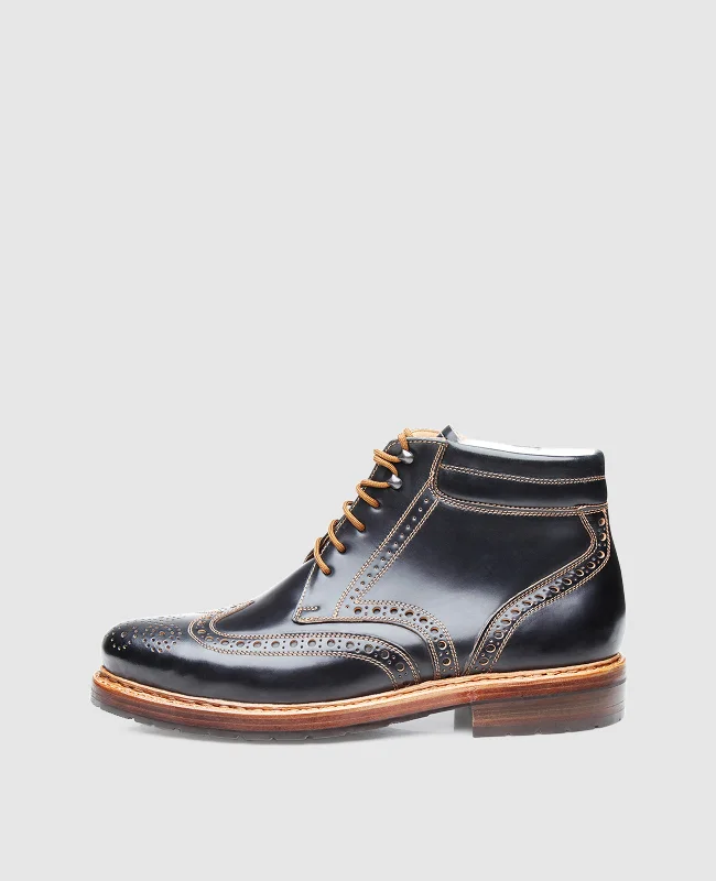 Buda Full-Brogue C - Black