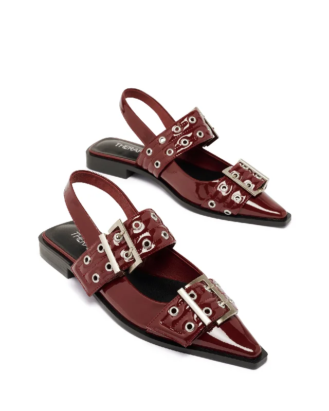 Matilda Pointed Flat Cherry Patent