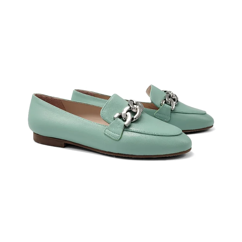 Brunella Mint Chain Slip On 414