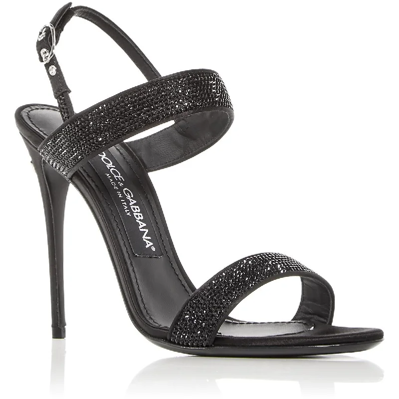 Dolce & Gabbana Womens Satin Dressy Heels