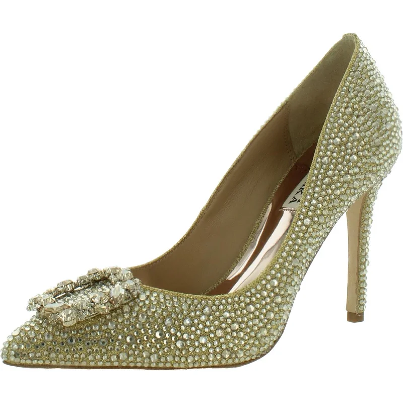 Badgley Mischka Womens Cher II Embellished Pumps