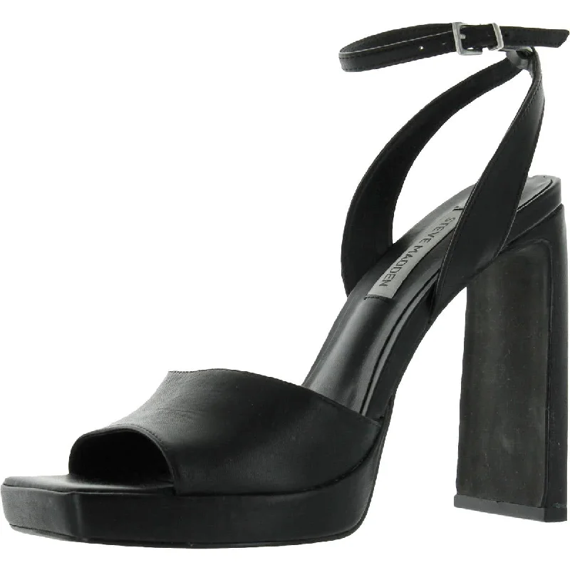 Steve Madden Propel Women's Buckled Strappy Heeled Platform Sandal