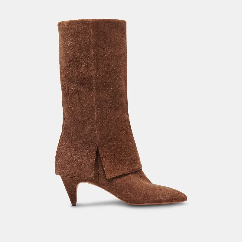 DIONNE BOOTS COCOA SUEDE